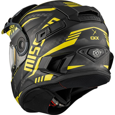 CKX Mission Free-Face Helmet - Carbon Code