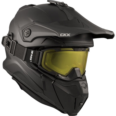 CKX Titan Original Helmet - Trail and Backcountry Solid - 210° Goggle Included