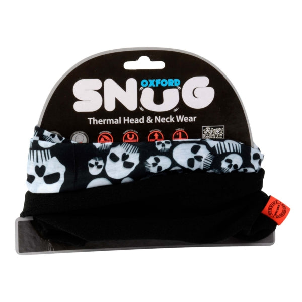 Oxford SNUG Thermal Head & Neck Wear - Skulls