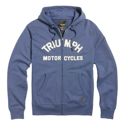 Lavenham Blue Zip Thru Hoodie Men's