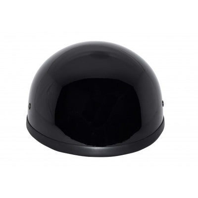 Beanie Helmet Without Visor - Gloss Black