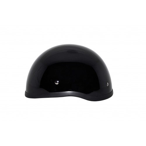 Beanie Helmet Without Visor - Gloss Black