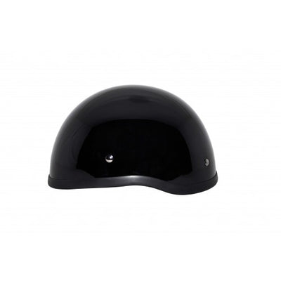 Beanie Helmet Without Visor - Gloss Black