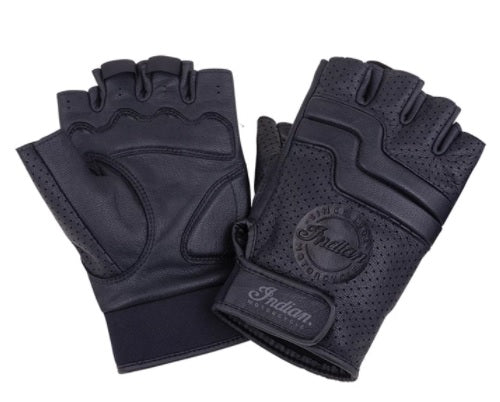 Men's Leather Fingerless Denton Glove