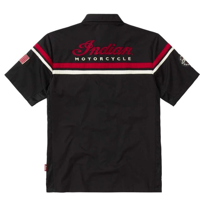 Indian Motorcycle Script Shop Shirt