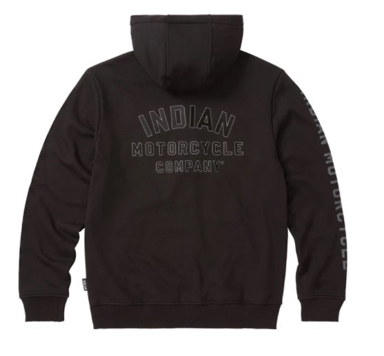 Men's Embroidered Indian Motorcycle Hoodie