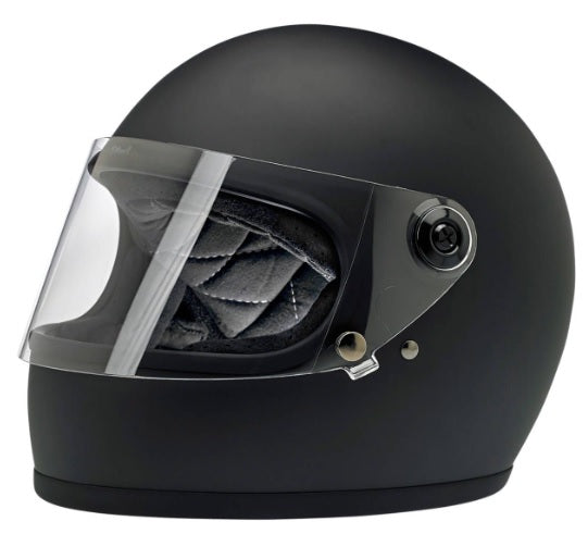 Biltwell GRINGO S Full Face Helmet - Matte Black