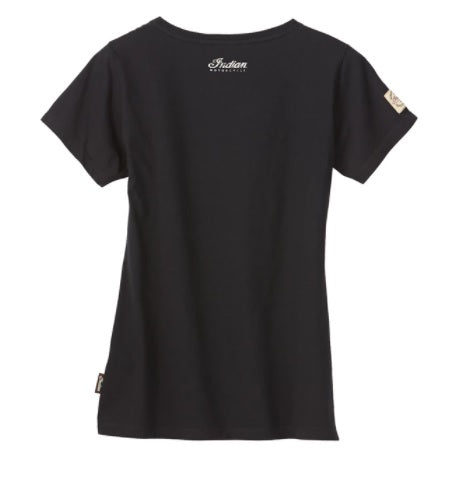 Women's Color Logo T-Shirt - Black