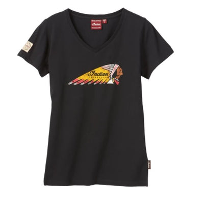 Women's Color Logo T-Shirt - Black