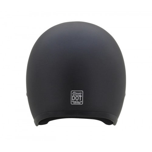 3/4 Open Face With Visor - Matte Black