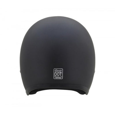 3/4 Open Face With Visor - Matte Black