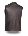 Men's Texan Leather Moto Vest