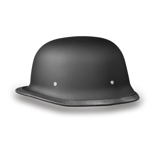 Classic German Helmet - Matte Black