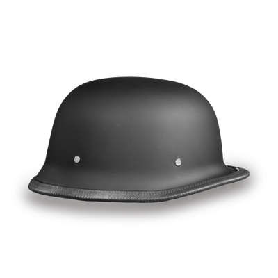 Classic German Helmet - Matte Black