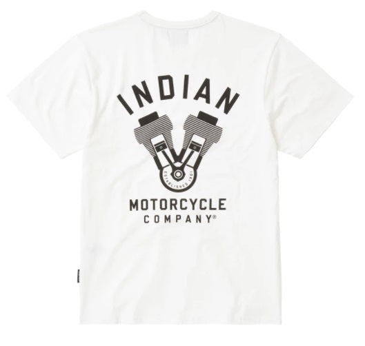 Men's V-Twin Engine Indian Motorcycle Tee