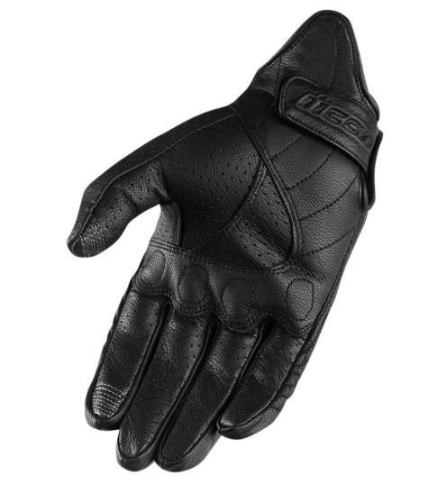 Icon Women's Pursuit Perforated Leather Glove
